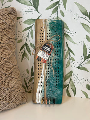 Living Tides Walnut Cribbage Boards