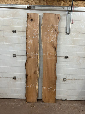 Red Oak River Table Set 89”