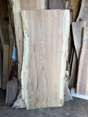 H-03 Hickory Live Edge Slab