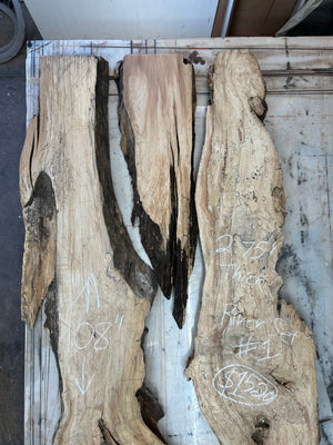 River Set #1 Spalted Maple River Set 44”x108