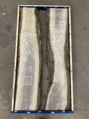 River-03 Pre-cut Walnut Coffee Table Slab