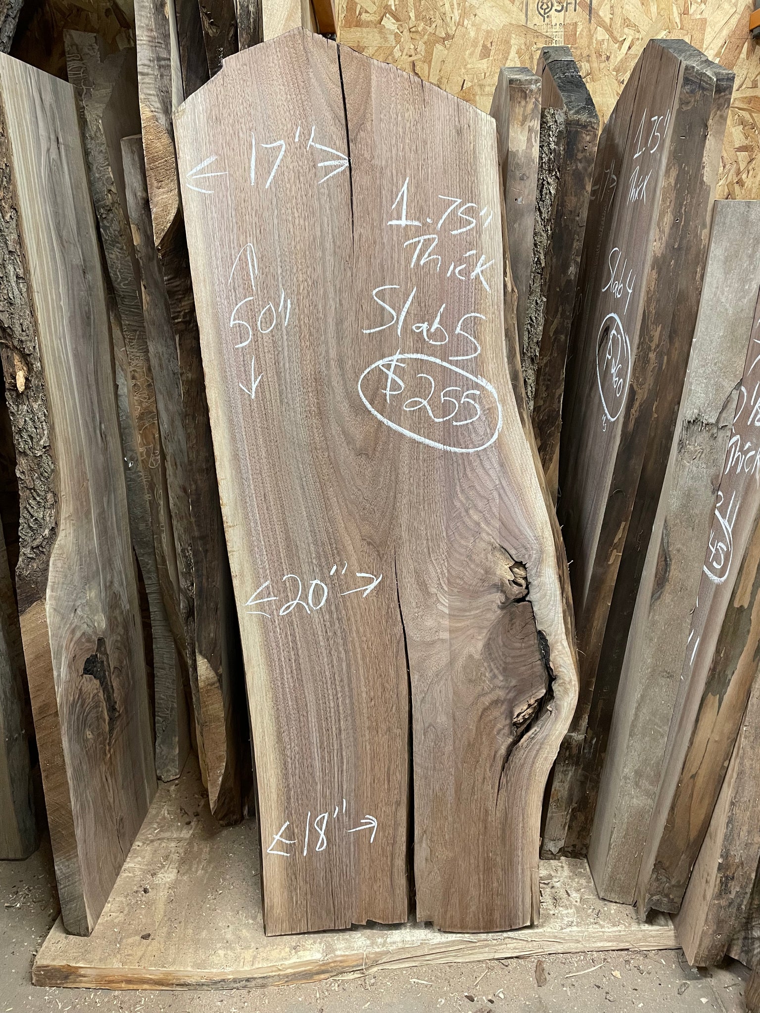 Black Walnut Coffee Table Slabs