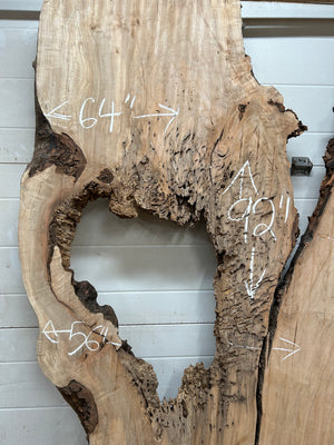 M-05 Huge Maple Live Edge Slab