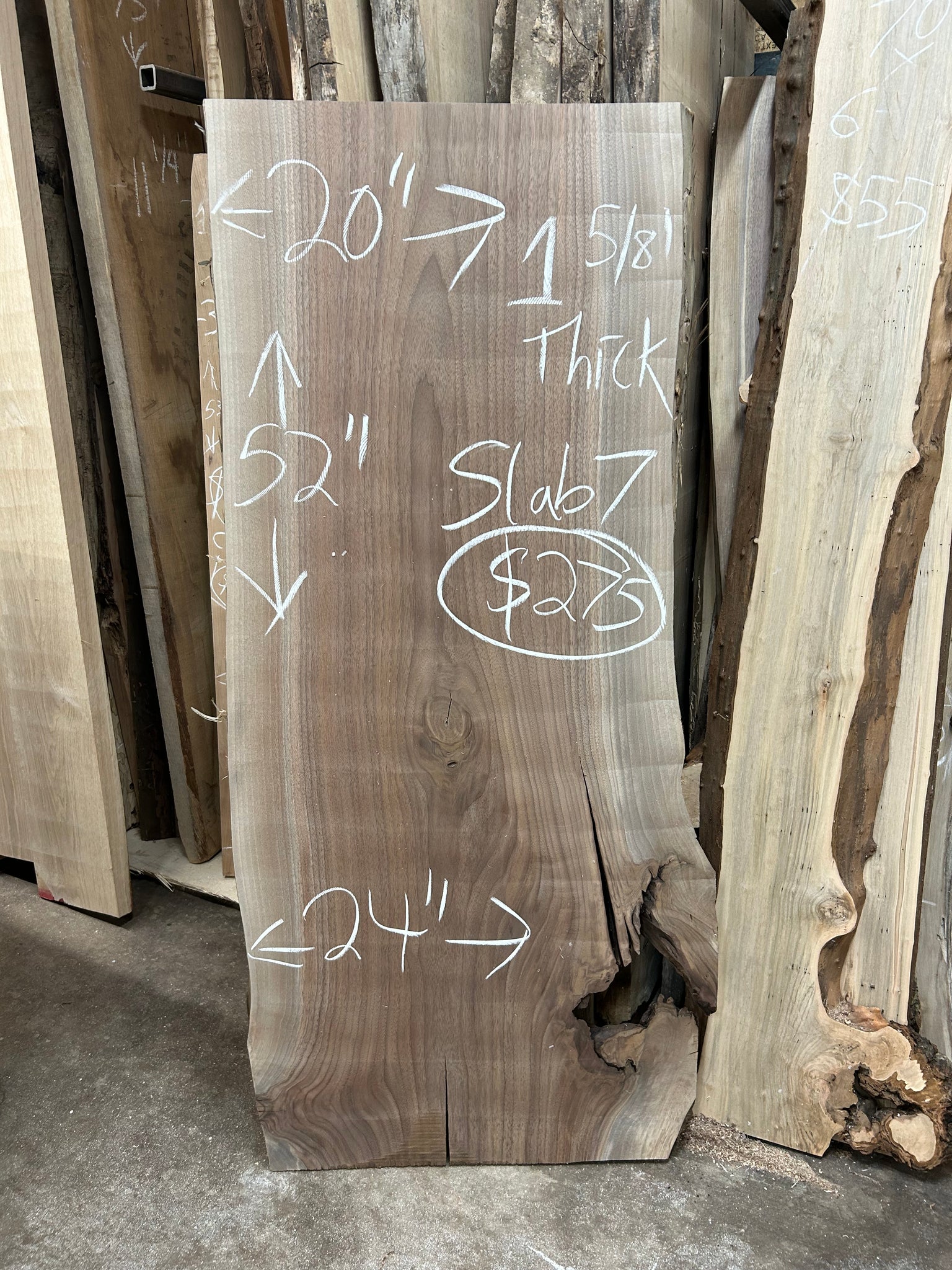 Black Walnut Coffee Table Slabs