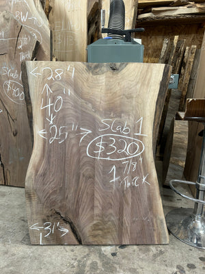 Black Walnut Coffee Table Slabs