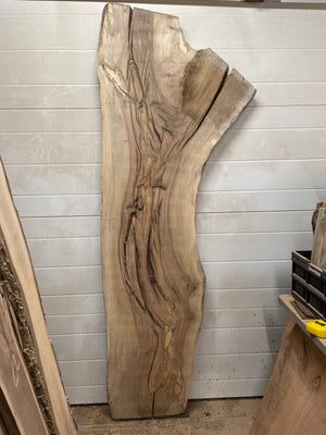 EW-03 English Walnut Live Edge Slab